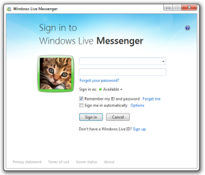 Windows Live Messenger began life as MSN Messenger in 1999 and had more than 100 million users in 2010.