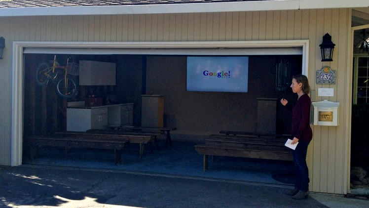 The garage where Google was born. 