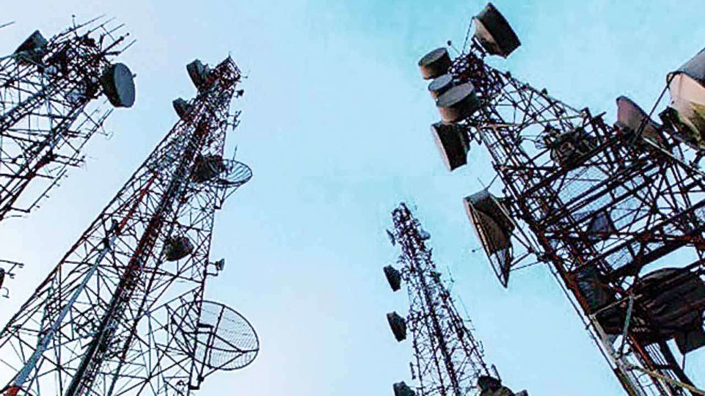 Mobile internet via cell towers in Sri Lanka