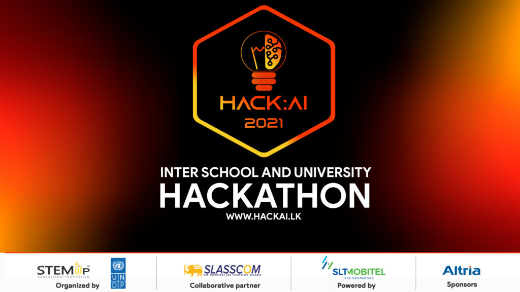 StemUp Foundation's Hack:AI 2021 hackathon