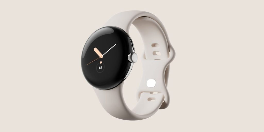 The announced Google Pixel Watch at Google IO 2022