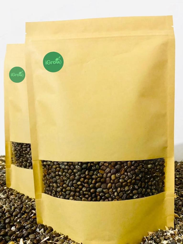 Image of an iGrow branded cowpea package