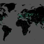 heatmap of countries affected by wannacry ransomware